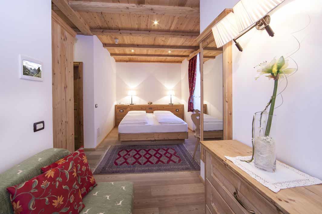 Hotel Corona Krone Selva di Val Gardena Rum bild